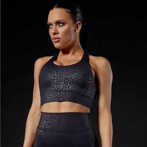 Buffbunny Rosa bra in black leopard